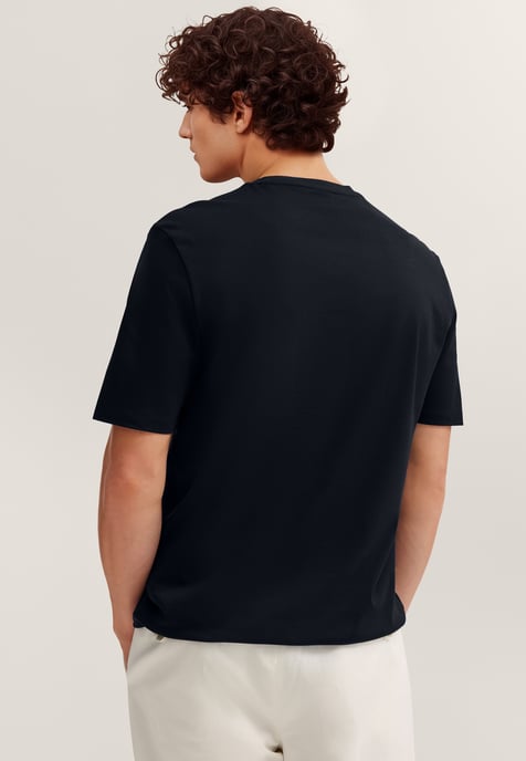 Bugatti Herren T-Shirt elegant mit Rundhals - Image 2