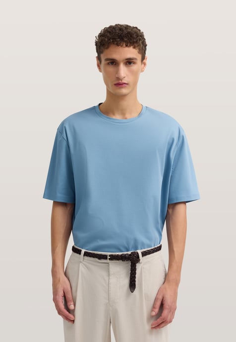 Bugatti Herren T-Shirt elegant mit Rundhals - Image 1