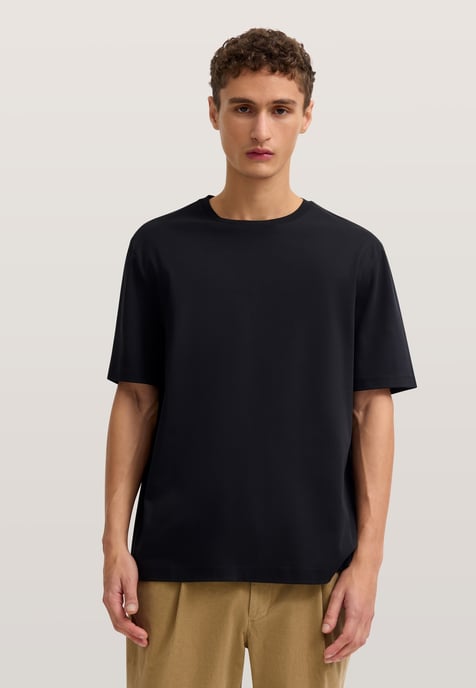 Bugatti Herren T-Shirt elegant mit Rundhals - Image 1