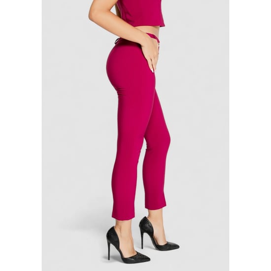 Rinascimento Bordeaux Polyester Casual Broek - Image 5