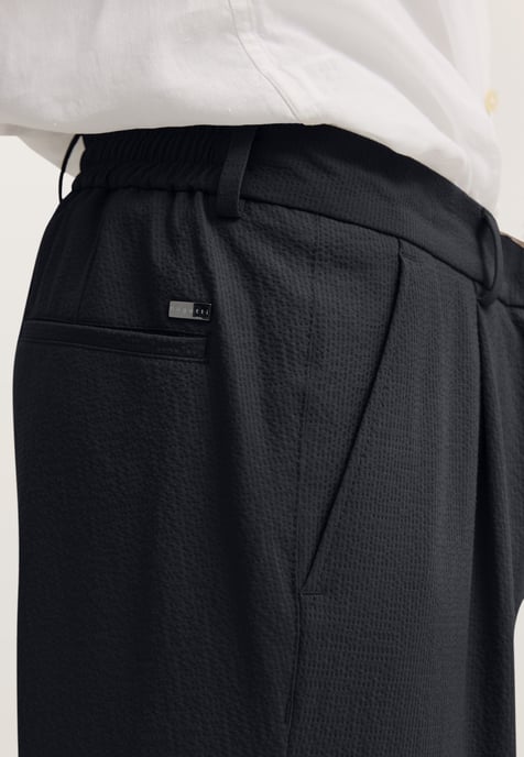 Bugatti Herren Pantalon met bandplooien en stretchfunctie - Image 4