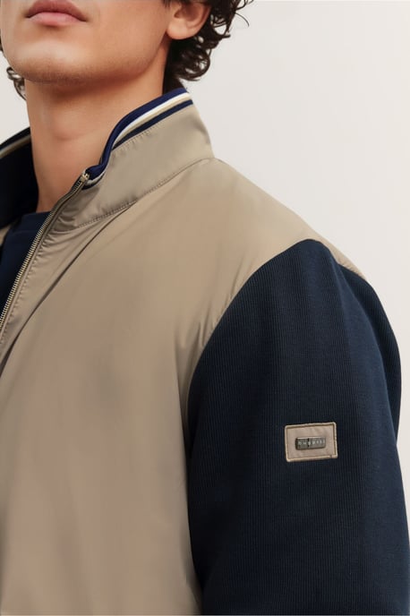 Bugatti Herren Sweatjack met ritssluiting en opstaande kraag - Image 4