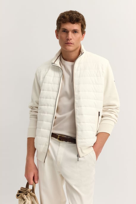 Bugatti Herren Sweatjack met gewatteerde voorkant - Image 1