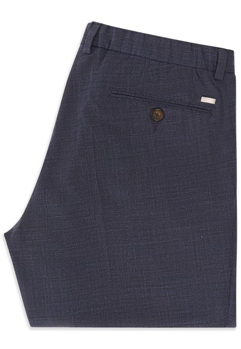 Bugatti Herren Broek met bandplooien, stretch en easy-care functie - Image 3