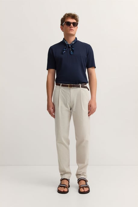 Bugatti Herren Broek met bandplooien van luxe Pima-katoen, fijn corduroy - Image 4