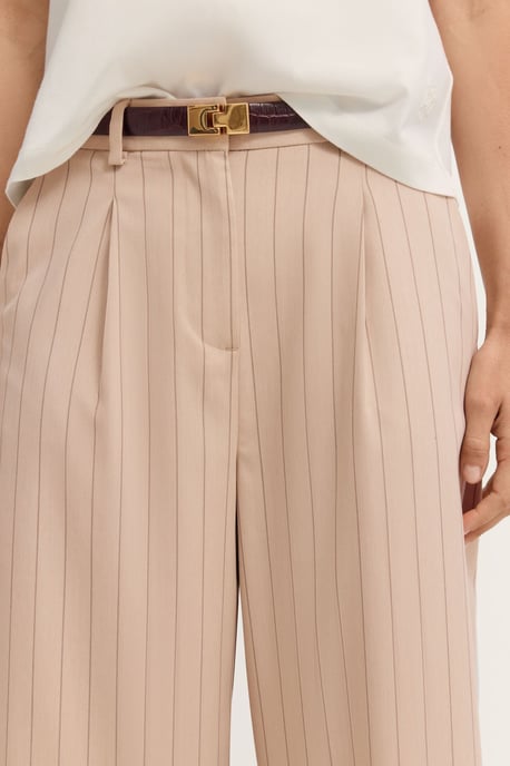 Bugatti Damen Vrijetijdsbroek met rechte pijpen en streepjesmotief - Image 4