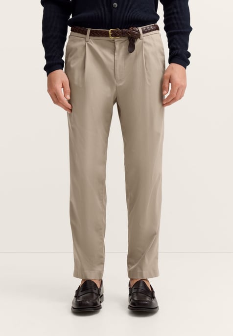 Bugatti Herren Chino van katoenmix met stretch - Image 1