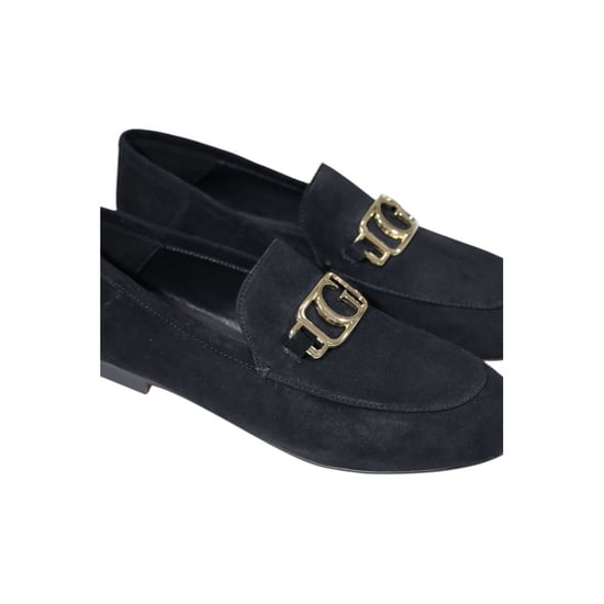 Guess Zwarte Leren Plateau Pumpen - Image 4