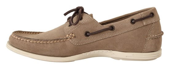 Pollini Beige Mocka Låga Mokasiner Casual Herrskor - Image 2