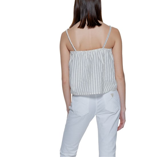 Vero Moda Beige Biologisch Katoenen Tanktops - Image 2