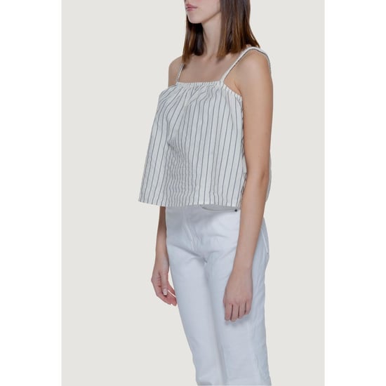 Vero Moda Beige Biologisch Katoenen Tanktops - Image 4