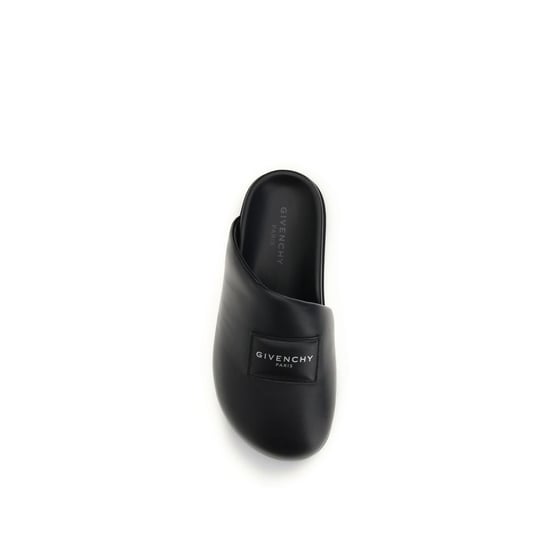 Givenchy Svart Kalvskinn Bos Taurus Mules - Image 4