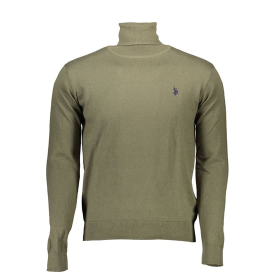 U.S. POLO ASSN. Verde Bomull Tröja för Män - Image 1