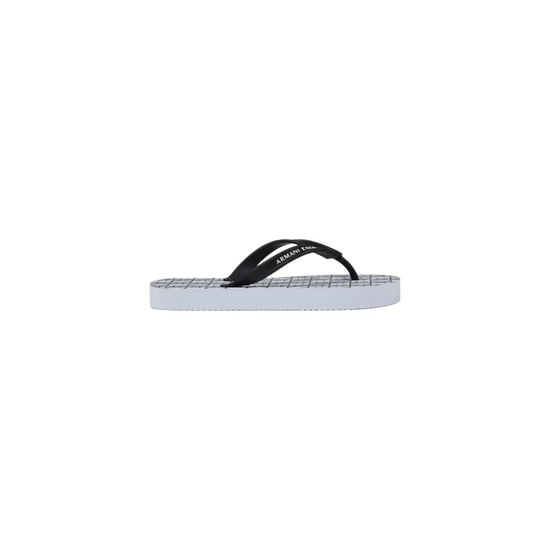 Armani Exchange Witte Rubber Flip-Flops Sandalen - Image 1
