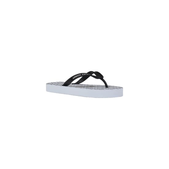 Armani Exchange Witte Rubber Flip-Flops Sandalen - Image 2