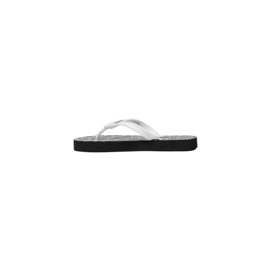 Armani Exchange Zwart-Witte Rubber Flip-Flops Sandalen - Image 3