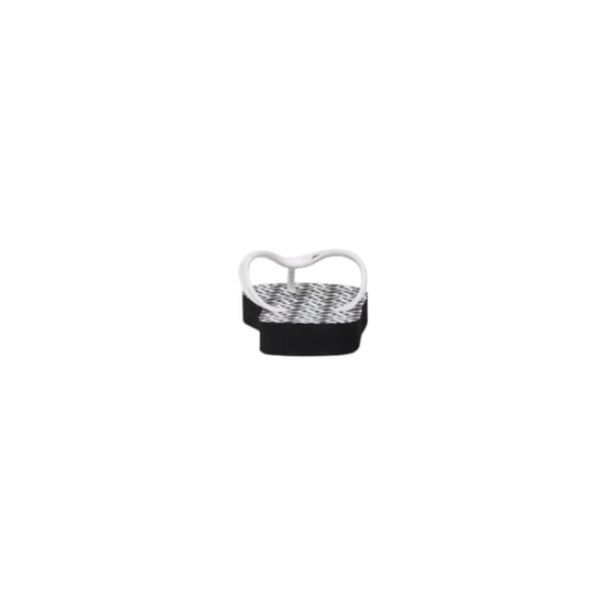 Armani Exchange Zwart-Witte Rubber Flip-Flops Sandalen - Image 4