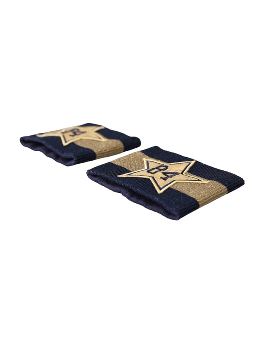 Dolce & Gabbana Black Gold Logo Star 84 Viskosarmband - Image 6