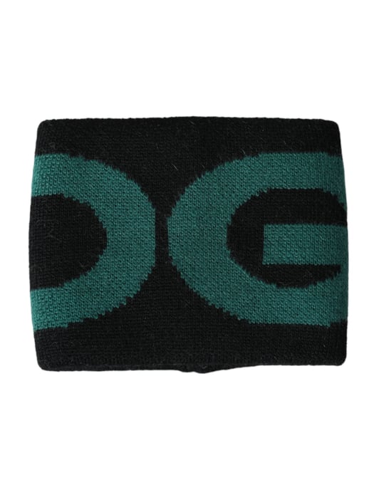 Dolce & Gabbana Svart Grön Ull Logotyp #DGMILLENNIALS Armband - Image 2