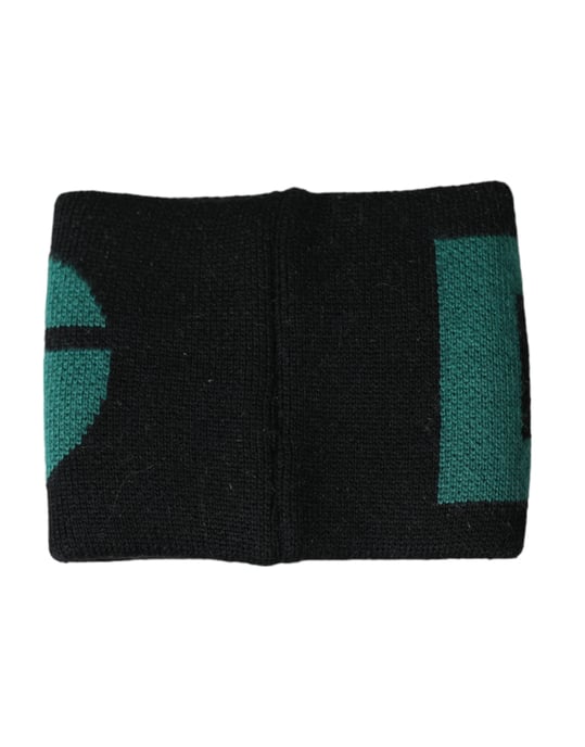 Dolce & Gabbana Svart Grön Ull Logotyp #DGMILLENNIALS Armband - Image 3