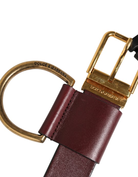Dolce & Gabbana Brun Nyckelring Klämfäste Spännbälte - Image 4