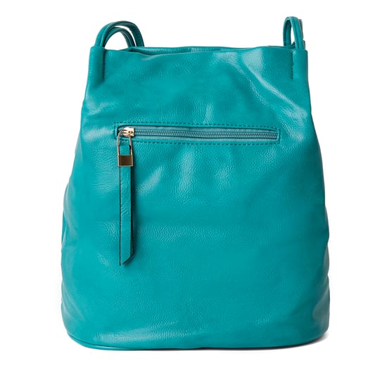 Women's Tote Shoulder Bag in Teal - Image 3