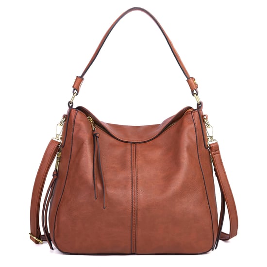 Women's Hobo Shoulder Bag in Tan - Image 1