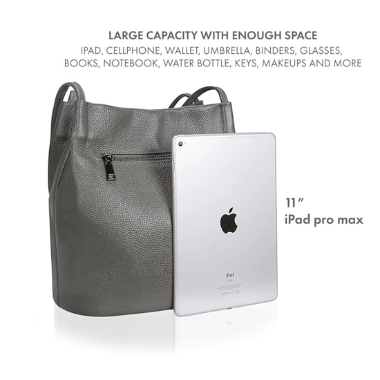 Women's Tote Shoulder Bag in Red - Image 6