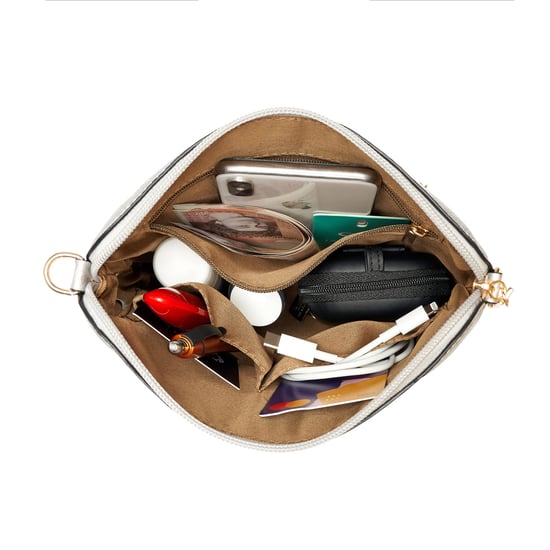 Women's Crossbody Bag in Light Grey - Image 4
