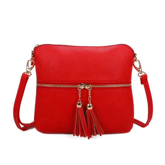 Women's Crossbody Bag in Red - Image 4