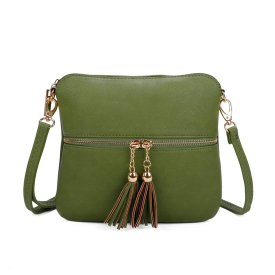 Women's Crossbody Bag in Green - Image 4