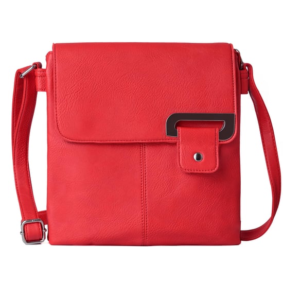 Women's Crossbody Bag Messenger Shoulder Bag in Red - Image 1