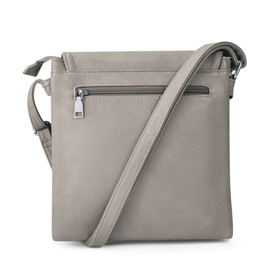 Women's Crossbody Bag Messenger Shoulder Bag in Grey - Image 2