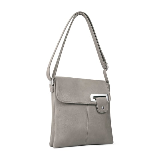 Women's Crossbody Bag Messenger Shoulder Bag in Grey - Image 3
