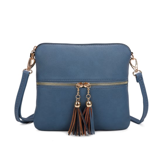 Women's Crossbody Bag in Blue - Image 4