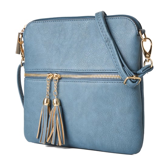 Women's Crossbody Bag in Blue - Image 5