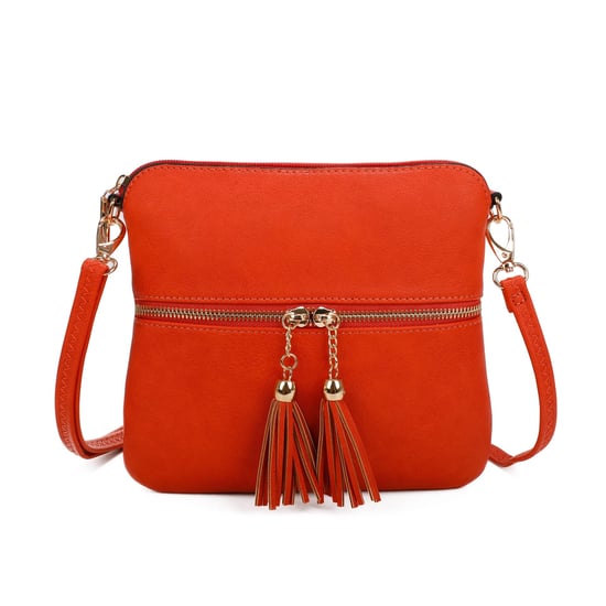 Women's Crossbody Bag in Orange - Image 4