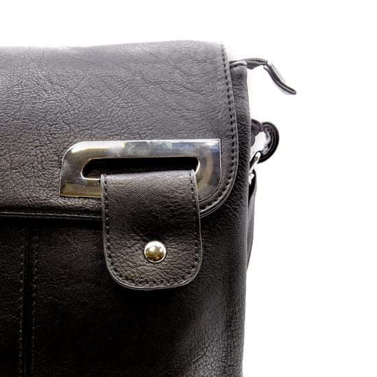 Women's Crossbody Bag Messenger Shoulder Bag in Black - Image 5