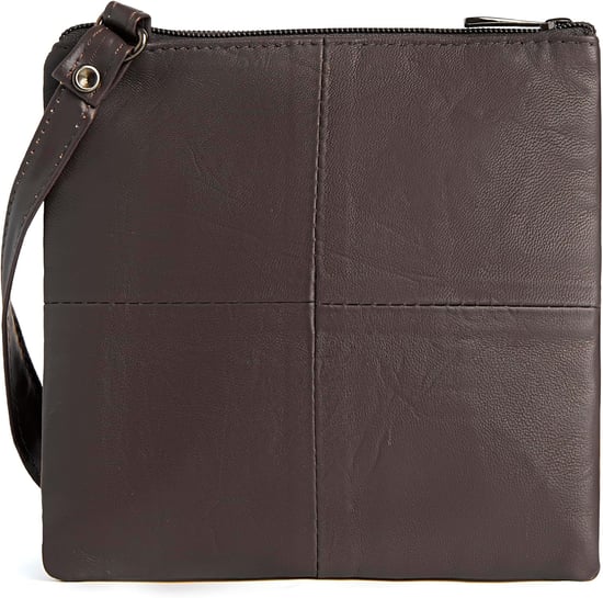 Women's Real Leather Crossbody Bag in Brown - Image 4