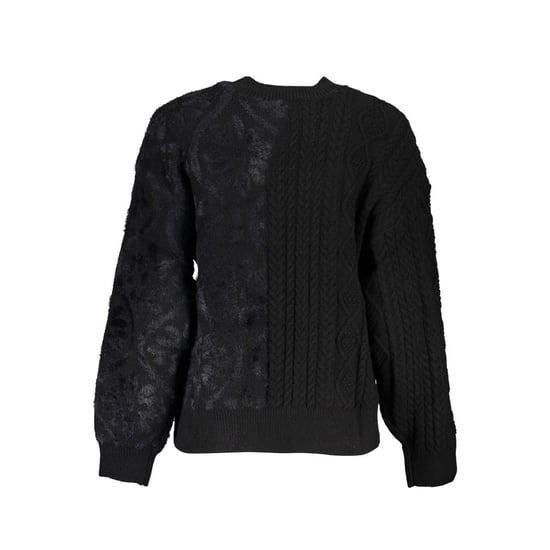 Desigual Zwarte Katoenen Damestrui met Col - Image 2