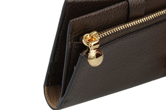 Burberry Edie Bifold Purse Ebony Brown - Image 5