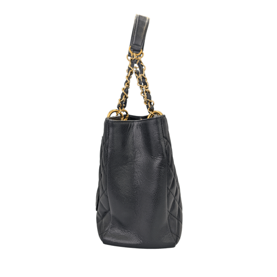 Chanel GST Black Caviar Gold - Image 4