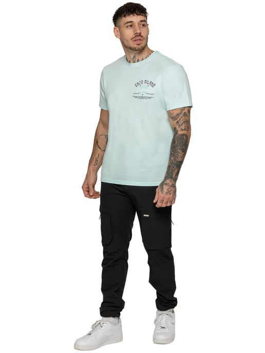 Enzo Milano | Mens Atelier Print T-Shirt - Image 5
