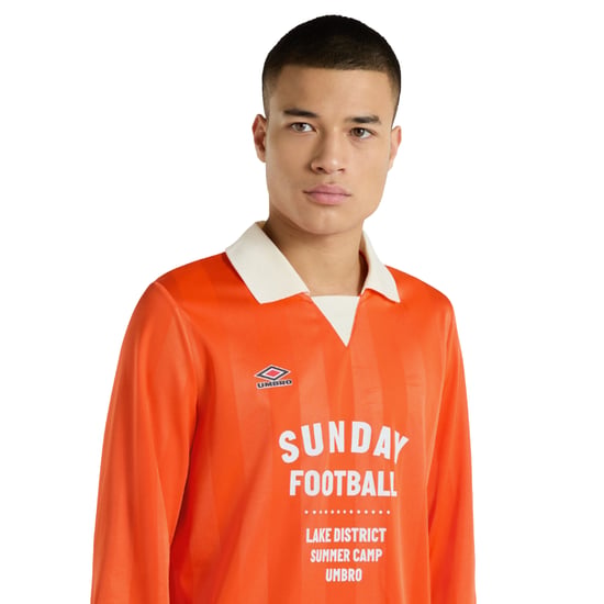 Umbro Heren Voetbalshirt (Helder oranje) - Image 4