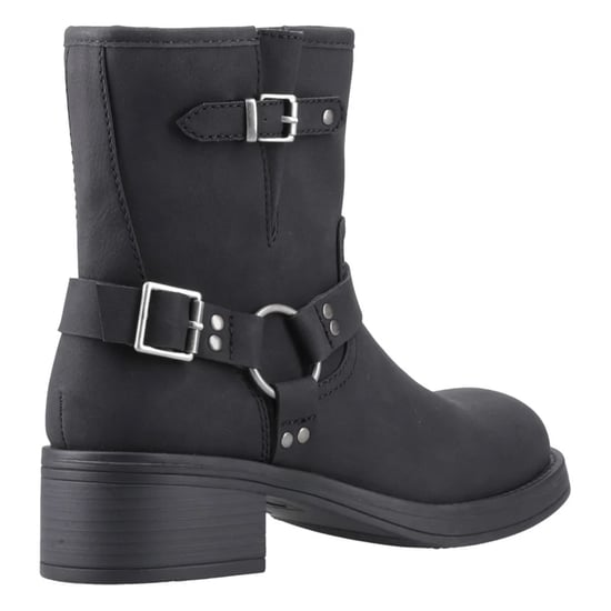 Rocket Dog Dames/Dames Nino Mid Cut Biker Boots (Zwart) - Image 2