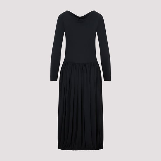 Lanvin Ls Draperad Midiklänning - Image 2