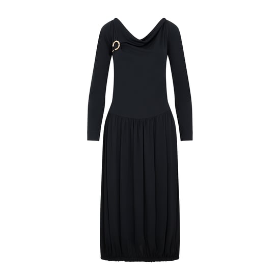 Lanvin Ls Draperad Midiklänning - Image 5