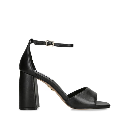 Leather Missty Black Heels - Image 1