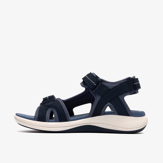 Mira Free Navy Nubuck Sandals - Image 2