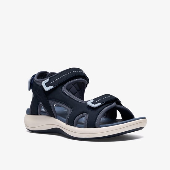 Mira Free Navy Nubuck Sandals - Image 4